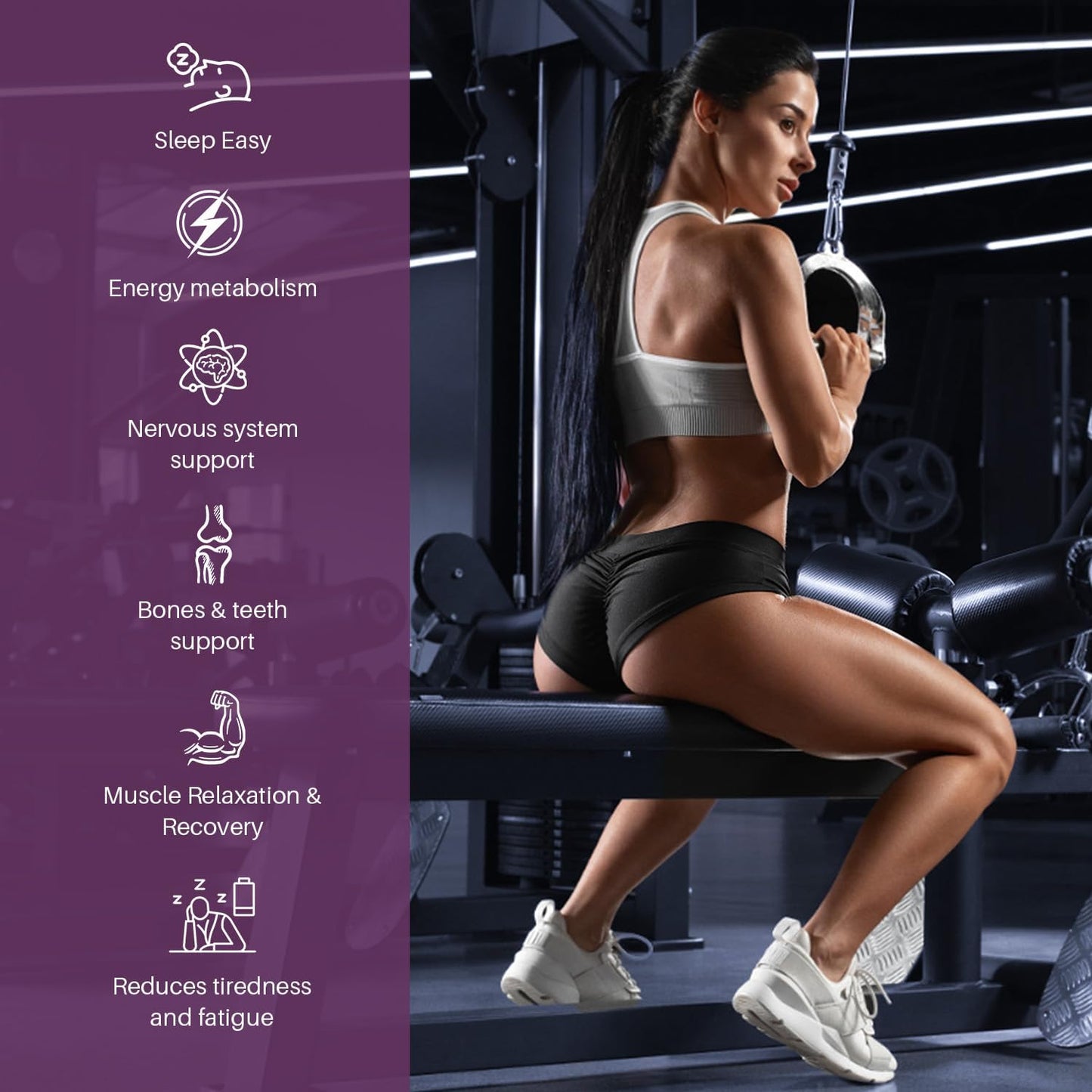 Magnesium Complex 700mg – 12-in-1 High Absorption Formula for Relaxation, Muscle Recovery, Heart & Sleep Support | Glycinate, Citrate & More | 120 Vegan Capsules