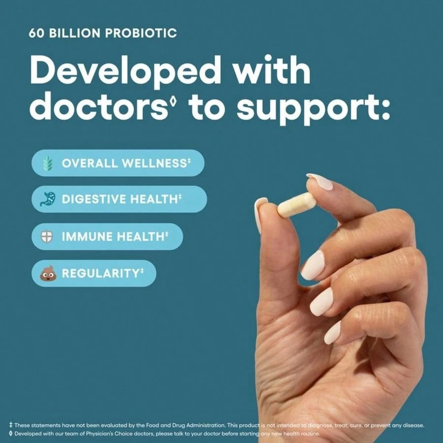 Physician’s Choice Hack Your Tummy Bundle – 60B Probiotic & Digestive Enzymes