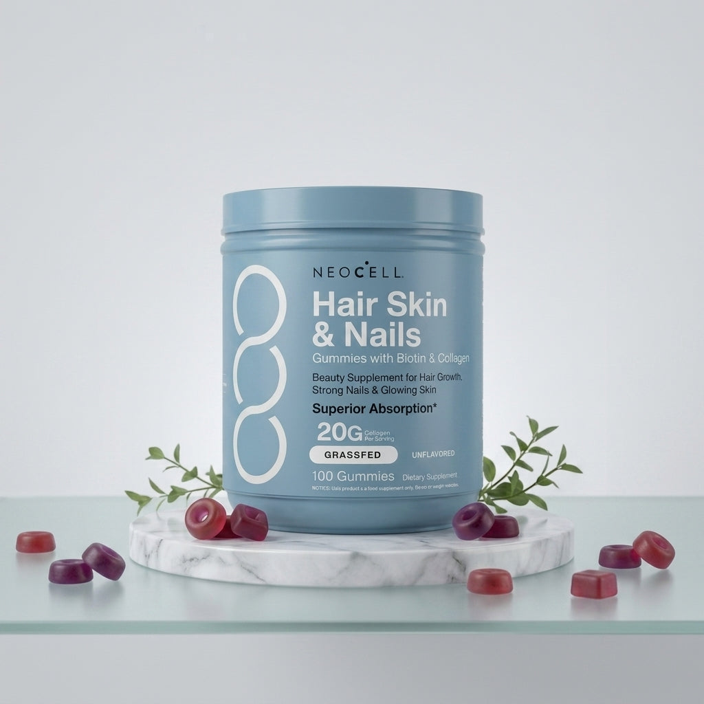 Grass-Fed Collagen Peptides Powder – Hair, Skin & Nail Support | 44 Servings